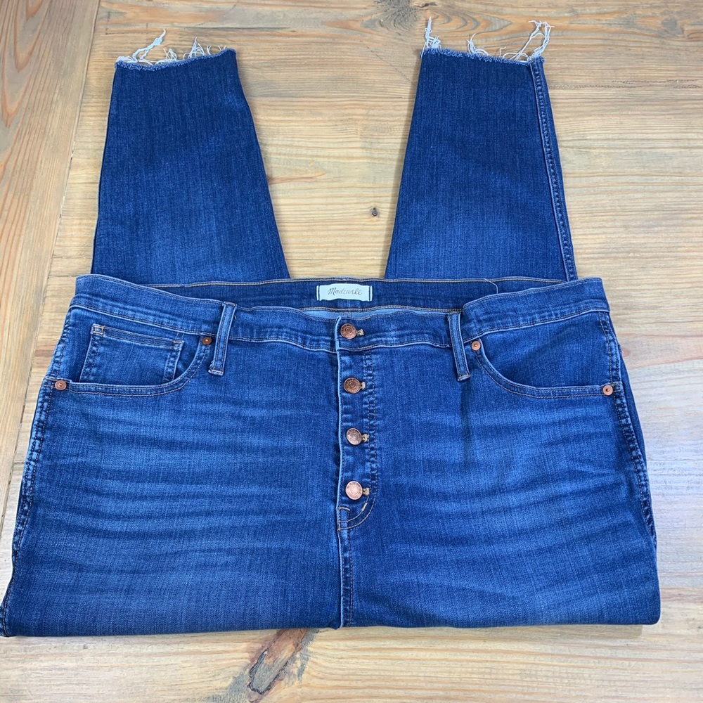 Madewell 10” High Rise Skinny Crop Jeans